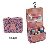 Maxbell Travel Toiletry Unisex Makeup Cosmetic Storage Wash Bag pink leopard - Aladdin Shoppers