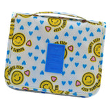 Maxbell Travel Toiletry Unisex Makeup Cosmetic Storage Wash Bag Yellow smile face - Aladdin Shoppers