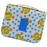 Maxbell Travel Toiletry Unisex Makeup Cosmetic Storage Wash Bag Yellow smile face - Aladdin Shoppers