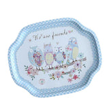 Maxbell Tray Fruit Dish plate Home Decoration Kitchenware blue - Aladdin Shoppers