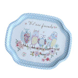 Maxbell Tray Fruit Dish plate Home Decoration Kitchenware blue - Aladdin Shoppers