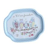 Maxbell Tray Fruit Dish plate Home Decoration Kitchenware blue - Aladdin Shoppers