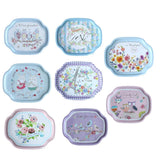 Maxbell Tray Fruit Dish plate Home Decoration Kitchenware blue - Aladdin Shoppers