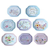 Maxbell Tray Fruit Dish plate Home Decoration Kitchenware blue - Aladdin Shoppers