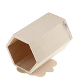 Maxbell Tree Design Unfinished Wood Pen Container Storage Box for Kids DIY Crafts Supplies - Aladdin Shoppers