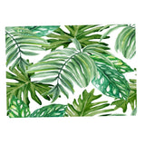 Maxbell Tropical Plants Printed Table Cloth Floral Pattern Table Cover Rectangle-12 - Aladdin Shoppers