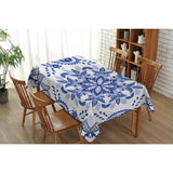 Maxbell Tropical Plants Printed Table Cloth Floral Pattern Table Cover Rectangle-15 - Aladdin Shoppers