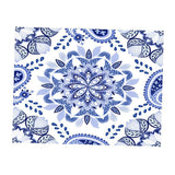 Maxbell Tropical Plants Printed Table Cloth Floral Pattern Table Cover Rectangle-15 - Aladdin Shoppers
