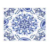 Maxbell Tropical Plants Printed Table Cloth Floral Pattern Table Cover Rectangle-15 - Aladdin Shoppers