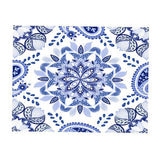 Maxbell Tropical Plants Printed Table Cloth Floral Pattern Table Cover Rectangle-15 - Aladdin Shoppers