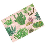 Maxbell Tropical Plants Printed Table Cloth Floral Pattern Table Cover Rectangle-5 - Aladdin Shoppers