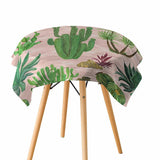 Maxbell Tropical Plants Printed Table Cloth Floral Pattern Table Cover Rectangle-5 - Aladdin Shoppers