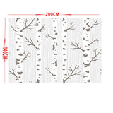 Maxbell Tropical Plants Printed Table Cloth Floral Pattern Table Cover Rectangle-8 - Aladdin Shoppers