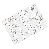 Maxbell Tropical Plants Printed Table Cloth Floral Pattern Table Cover Rectangle-8 - Aladdin Shoppers