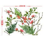 Maxbell Tropical Plants Printed Table Cloth Floral Pattern Table Cover Rectangle-9 - Aladdin Shoppers