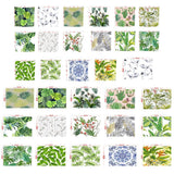 Maxbell Tropical Plants Printed Table Cloth Floral Pattern Table Cover Square-1 - Aladdin Shoppers