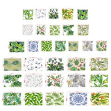 Maxbell Tropical Plants Printed Table Cloth Floral Pattern Table Cover Square-1 - Aladdin Shoppers