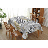 Maxbell Tropical Plants Printed Table Cloth Floral Pattern Table Cover Square-10 - Aladdin Shoppers