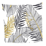 Maxbell Tropical Plants Printed Table Cloth Floral Pattern Table Cover Square-10 - Aladdin Shoppers