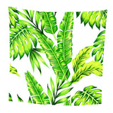 Maxbell Tropical Plants Printed Table Cloth Floral Pattern Table Cover Square-11 - Aladdin Shoppers