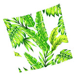 Maxbell Tropical Plants Printed Table Cloth Floral Pattern Table Cover Square-11 - Aladdin Shoppers