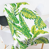 Maxbell Tropical Plants Printed Table Cloth Floral Pattern Table Cover Square-11 - Aladdin Shoppers