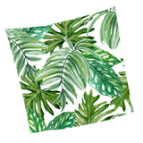 Maxbell Tropical Plants Printed Table Cloth Floral Pattern Table Cover Square-12 - Aladdin Shoppers