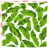 Maxbell Tropical Plants Printed Table Cloth Floral Pattern Table Cover Square-13 - Aladdin Shoppers