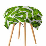 Maxbell Tropical Plants Printed Table Cloth Floral Pattern Table Cover Square-13 - Aladdin Shoppers