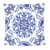 Maxbell Tropical Plants Printed Table Cloth Floral Pattern Table Cover Square-15 - Aladdin Shoppers