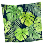 Maxbell Tropical Plants Printed Table Cloth Floral Pattern Table Cover Square-3 - Aladdin Shoppers