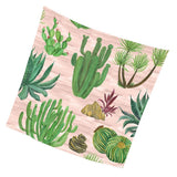 Maxbell Tropical Plants Printed Table Cloth Floral Pattern Table Cover Square-5 - Aladdin Shoppers