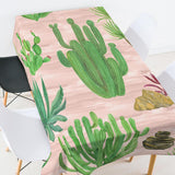 Maxbell Tropical Plants Printed Table Cloth Floral Pattern Table Cover Square-5 - Aladdin Shoppers