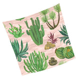 Maxbell Tropical Plants Printed Table Cloth Floral Pattern Table Cover Square-5 - Aladdin Shoppers
