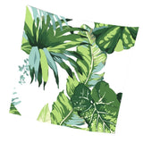 Maxbell Tropical Plants Printed Table Cloth Floral Pattern Table Cover Square-7 - Aladdin Shoppers