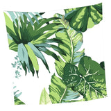 Maxbell Tropical Plants Printed Table Cloth Floral Pattern Table Cover Square-7 - Aladdin Shoppers