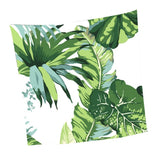 Maxbell Tropical Plants Printed Table Cloth Floral Pattern Table Cover Square-7 - Aladdin Shoppers