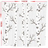 Maxbell Tropical Plants Printed Table Cloth Floral Pattern Table Cover Square-8 - Aladdin Shoppers