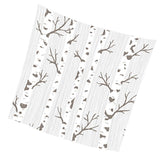Maxbell Tropical Plants Printed Table Cloth Floral Pattern Table Cover Square-8 - Aladdin Shoppers