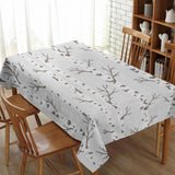 Maxbell Tropical Plants Printed Table Cloth Floral Pattern Table Cover Square-8 - Aladdin Shoppers