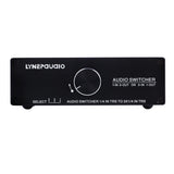 Maxbell TRS Splitter Passive Speaker Stereo Mult Signal Switcher TRS Jack Box - Aladdin Shoppers