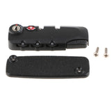 Maxbell TSA 002 Secure Luggage 3 Digit Combination Lock Suitcase Bag Code Lock Padlock - Portable and Lightweight - Black - Aladdin Shoppers