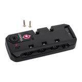 Maxbell TSA 002 Secure Luggage 3 Digit Combination Lock Suitcase Bag Code Lock Padlock - Portable and Lightweight - TSA13116 Black - Aladdin Shoppers