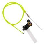 Maxbell Twist Throttle Grip&Cable for CRF50 70 110 ATV DIRT BIKE Golden + Yellow - Aladdin Shoppers