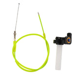 Maxbell Twist Throttle Grip&Cable for CRF50 70 110 ATV DIRT BIKE Golden + Yellow - Aladdin Shoppers