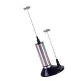 Maxbell Two Spring Whisk Electric Milk Frother Mixer Hand Milk Foamer with Stand - Aladdin Shoppers