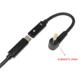 Maxbell Type-C Female To Male Elbow With PD Chip Short Line Interface Laptop Adapter - Aladdin Shoppers