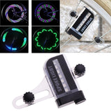 Maxbell Ultra Bright Bike Spoke Light Bicycles Rainbow Wheel Spoke Light 30 Kinds of Change Patterns - Aladdin Shoppers