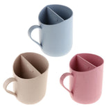 Maxbell Unbreakable Wheat Straw Cups Biodegradable for Water, Milk, Juice, Tea Blue - Aladdin Shoppers