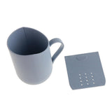 Maxbell Unbreakable Wheat Straw Cups Biodegradable for Water, Milk, Juice, Tea Blue - Aladdin Shoppers